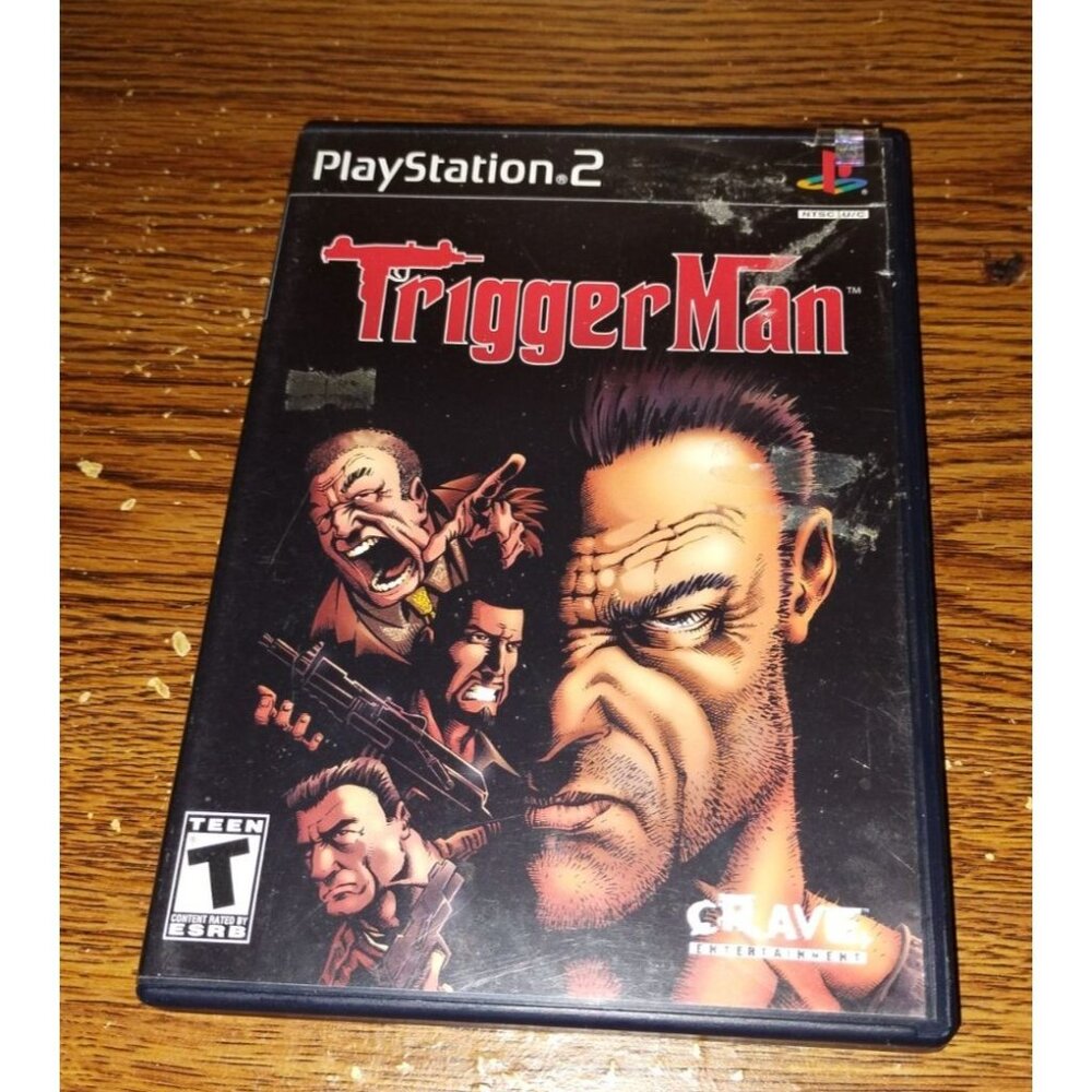 Trigger Man (Sony PlayStation 2, PS2, 2004) Black label